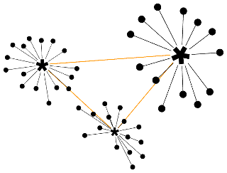 Federalizované sítě – servery, které mezi sebou mohou komunikovat